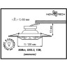 Спот NOVOTECH FORZA встраиваемый 370314 NV-370314