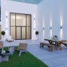 Уличный настенный светильник NOVOTECH CALLE 359304 NV-359304